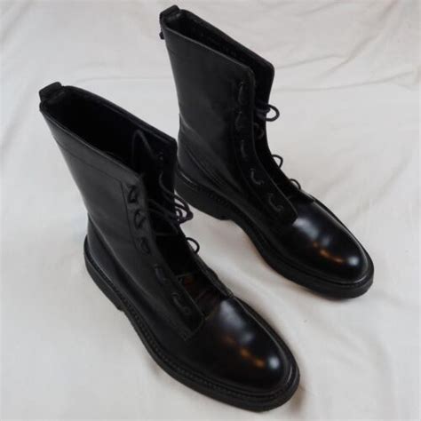 Dior Navigate Combat Boots 2007 Size 43/10 Hedi Slimane .